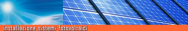 pannelli fotovoltaici